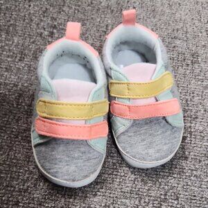 Colorful Kids Shoes with Velcro Straps